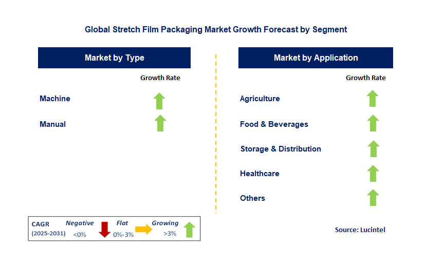 Stretch Film Packaging Market by Segment